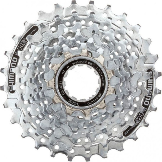 Кассета SHIMANO HG51, 8СК, 11-30, (10шт). ECSHG518130S