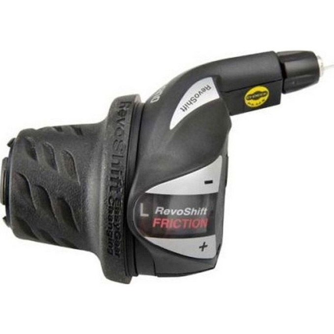 Шифтер SHIMANO TOURNEY, RS36, левый, 3(SIS) скорости, трос 1800 мм, без упаковки ASLRS36LSBT