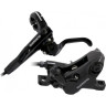 Тормоз дисковый SHIMANO MT501, BL-MT501(левый)/BR-MT520(передний), полимерные колодки, 1000мм, черный EMT501EKLFPMA100