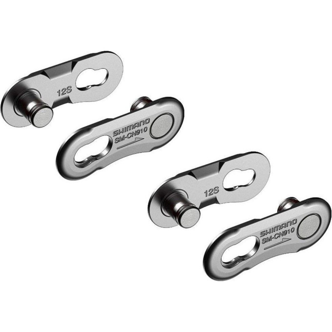 Замок цепи SHIMANO CN910-12, ДЛЯ ЦЕПИ CN-M9100, (2ШТ.) ISMCN91012A