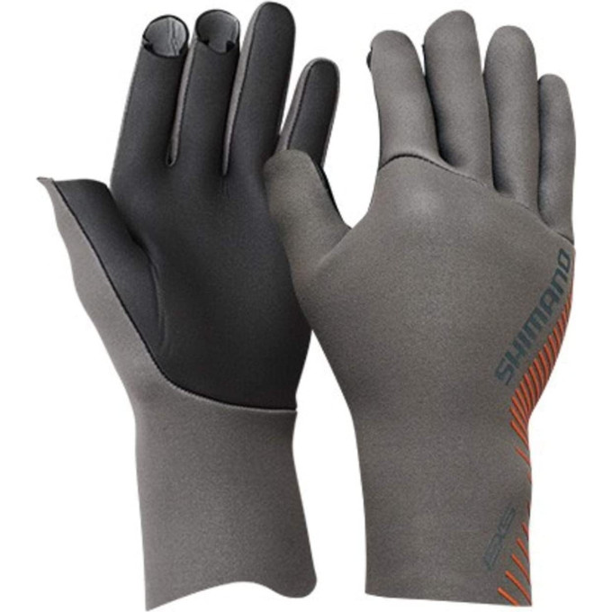 Перчатки SHIMANO GL-061S серый, размер M 5YGL061S33