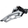 Переключатель передний SHIMANO DEORE, M6000-M, side-swing, на хомут, для 3x10 скоростей, верхняя тяга, черный IFDM6000MX6