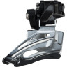 Переключатель передний SHIMANO DEORE, M618-L, для 2x10, нижн. Хомут(34,9 с адапт 28,6/31,8), нижн. Тяга, цв. Черн IFDM618LX6
