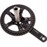 Система SHIMANO ALFINE, S501, 170 мм, интегрированный вал, 39T с кареткой, защита двойная, черный EFCS501CA9C2L