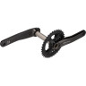 Система SHIMANO DEORE, M6000-2, 170 мм, интегрированный вал, 10 скоростей, 34/24T без каретки черный EFCM6000CX44X
