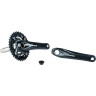 Система SHIMANO DEORE, M617, 170 мм, интегрированный вал, 36/22T без каретки, черный EFCM617CX62L