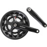 Система SHIMANO TOURNEY, A070, 170 мм, квадрат, 50/34, черный EFCA070C04C