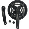 Система SHIMANO TY301, 175 мм, квадрат, 48/38/28, с защитой, черный, без упаковки AFCTY301E888CL