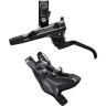 Тормоз дисковый SHIMANO DEORE, M6100, J-kit, BL(левый)/BR(передний), полимерные колодки, 1000мм EM61001JLFPRA100
