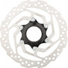 Тормозной диск SHIMANO RT10, 160мм, C.LOCK, С LOCK RING, только для пластиковых колодок ESMRT10S2