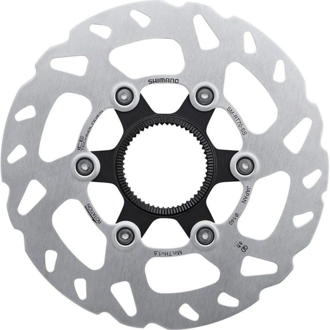 Тормозной диск SHIMANO SLX, RT70, 140 мм, CENTER LOCK ISMRT70SS
