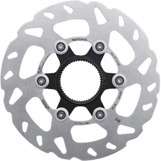 Тормозной диск SHIMANO SLX, RT70, 140мм, C.LOCK, с внешним шлицом ISMRT70SSE
