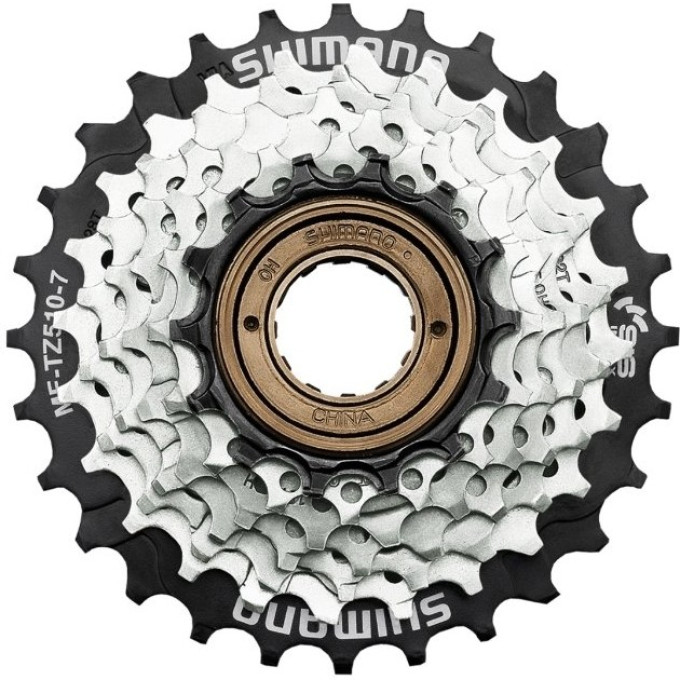 Трещотка велосипедная SHIMANO TOURNEY TZ510, 7 скоростей, 14-28 AMFTZ5107428