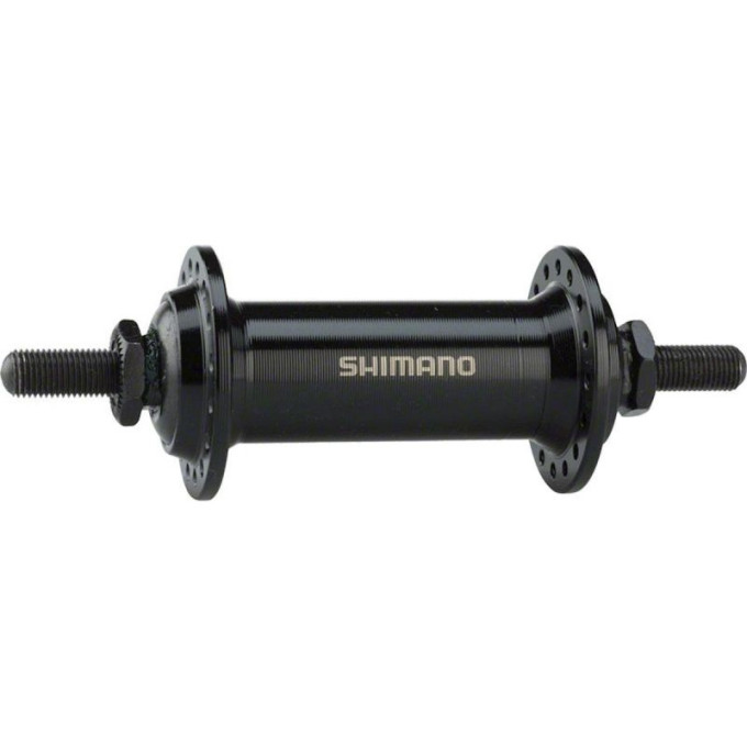 Втулка передняя SHIMANO TOURNEY HB-TX500, под V-BRAKE, 32 отверстия, QR, черный EHBTX500BAL