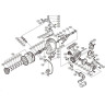 Запчасть для катушки SHIMANO BODY ASSEMBLY корпус RD18566