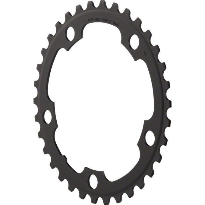 Звезда передняя SHIMANO Y-PART FC-3550, 50T, алюминий, черный, для защиты от цепи Y1NB98080